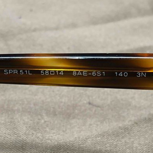 Prada Tortoise Non-RX Sunglasses 8AE-6S1 - Picture 10 of 11